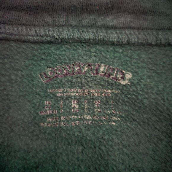 LOONEY TUNES WOMENS HALF ZIP SWEATSHIRT - Picture 3 of 3